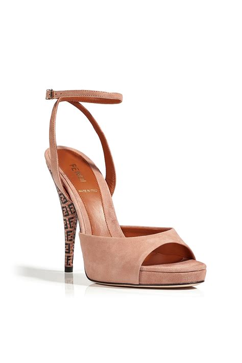 fendi 2 strap sandals|Fendi open toe flat sandals.